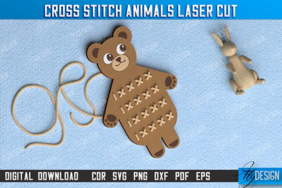 Cross Stitch Bear Montessori Lacing Review