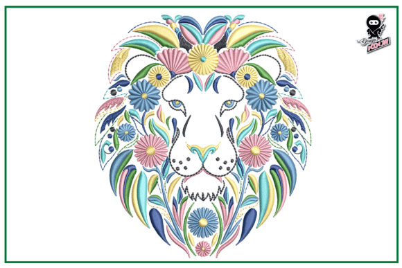 Floral Lion: A Premium Embroidery Review for Boutiques