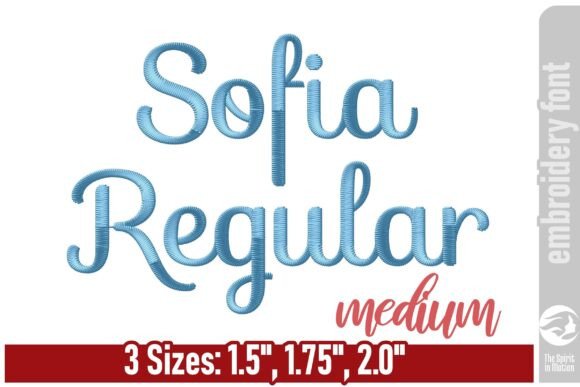Sofia Regular Embroidery Font: A Craft Fair Review
